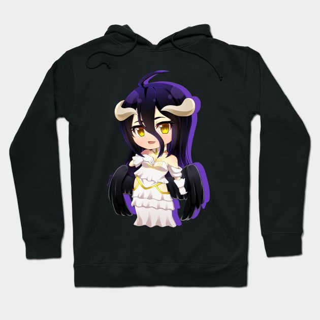KoyukiMori Overlord Chibi Albedo Hoodie